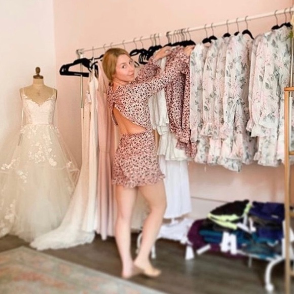 bridafy Pants - Pink Floral Romper